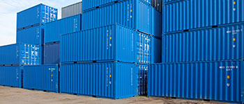 Used Cargo Containers Onsite Storage in Fresno